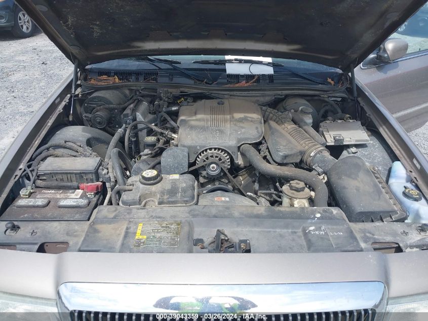 2MEFM74W45X618211 2005 Mercury Grand Marquis Gs