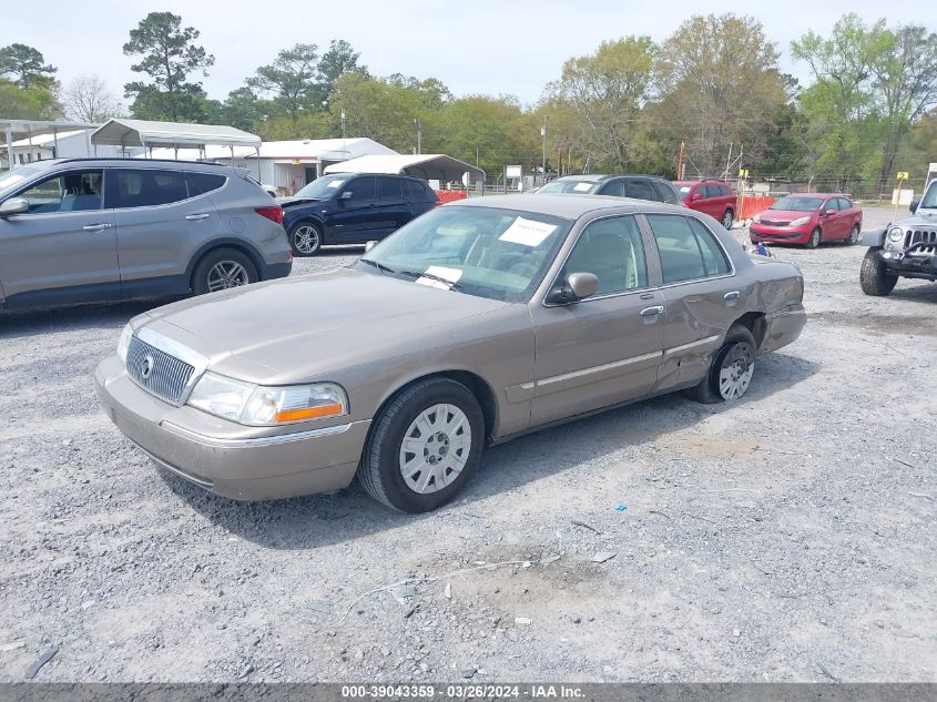 2MEFM74W45X618211 2005 Mercury Grand Marquis Gs