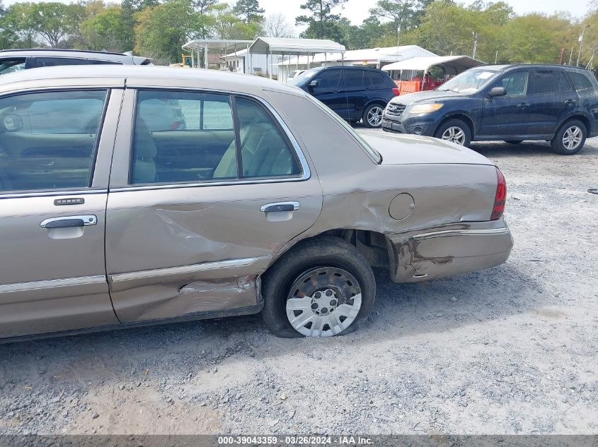 2MEFM74W45X618211 2005 Mercury Grand Marquis Gs