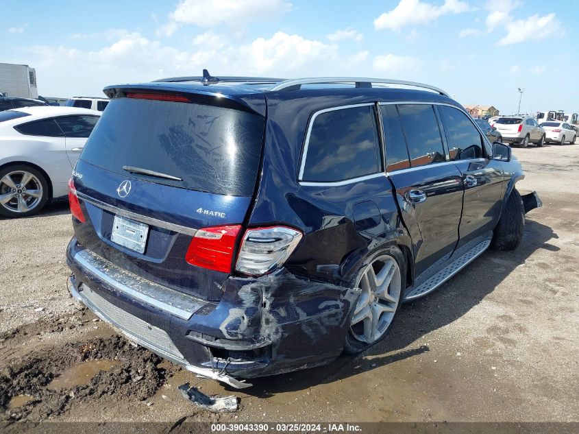 2015 Mercedes-Benz Gl 550 4Matic VIN: 4JGDF7DE7FA556951 Lot: 39043390