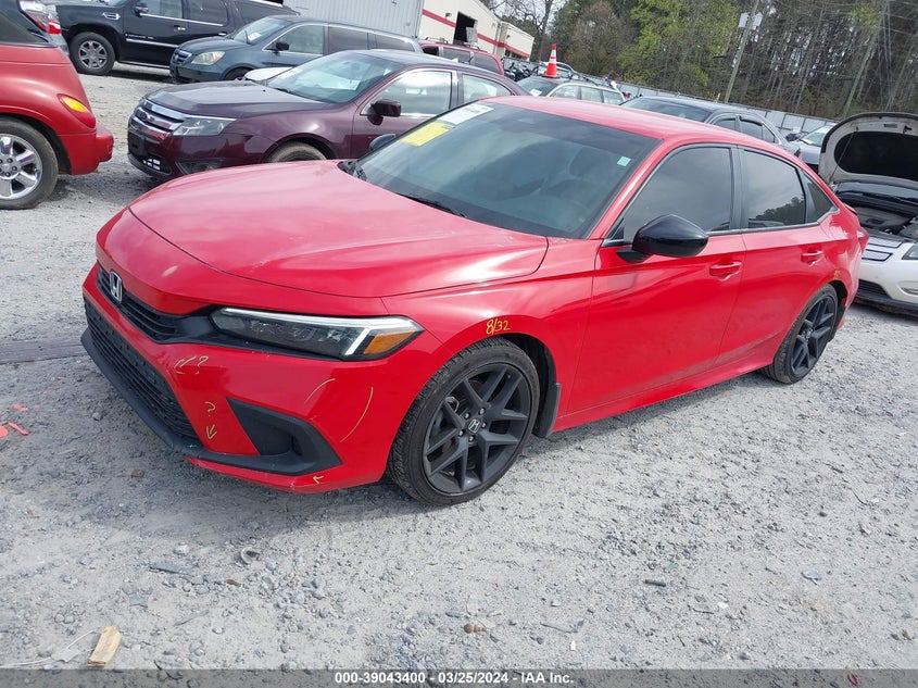 VIN 2HGFE2F55PH516419 2023 HONDA CIVIC SPORT
