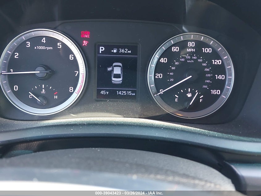 VIN 5NPE24AF1KH769266 2019 HYUNDAI SONATA SE