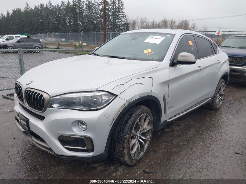 VIN 5UXKU2C58G0N81093 2016 BMW X6, Xdrive35I no.2