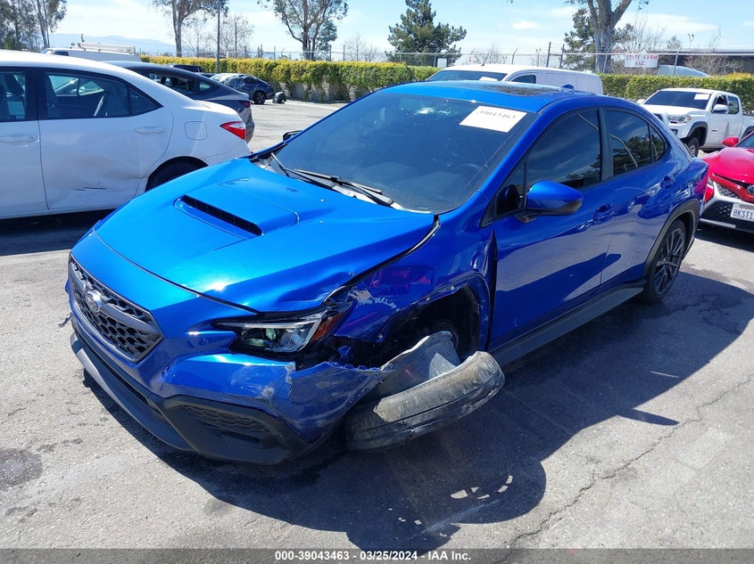 2022 Subaru Wrx Premium VIN: JF1VBAF63N9028742 Lot: 39043463