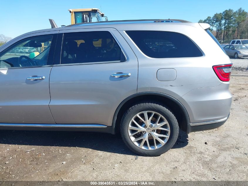 2015 Dodge Durango Citadel VIN: 1C4RDJEG5FC710283 Lot: 39043531