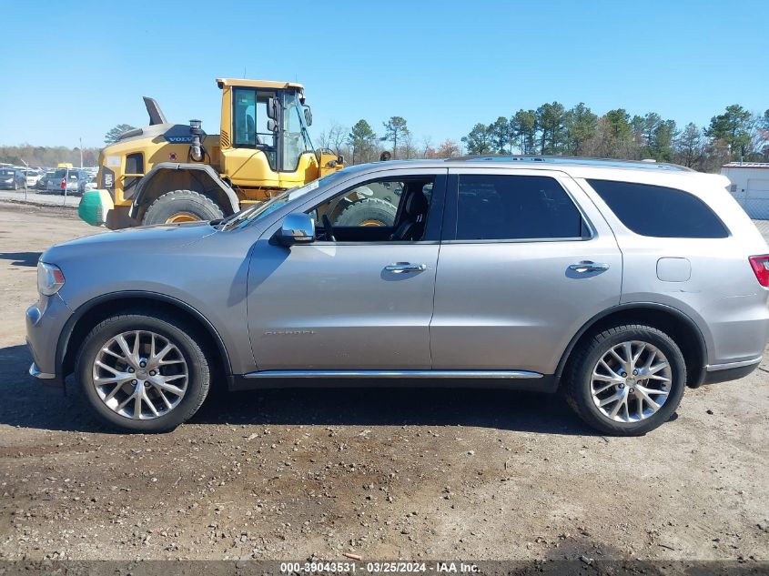 2015 Dodge Durango Citadel VIN: 1C4RDJEG5FC710283 Lot: 39043531