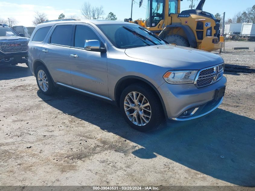 2015 Dodge Durango Citadel VIN: 1C4RDJEG5FC710283 Lot: 39043531