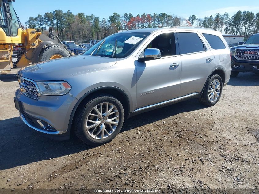 2015 Dodge Durango Citadel VIN: 1C4RDJEG5FC710283 Lot: 39043531