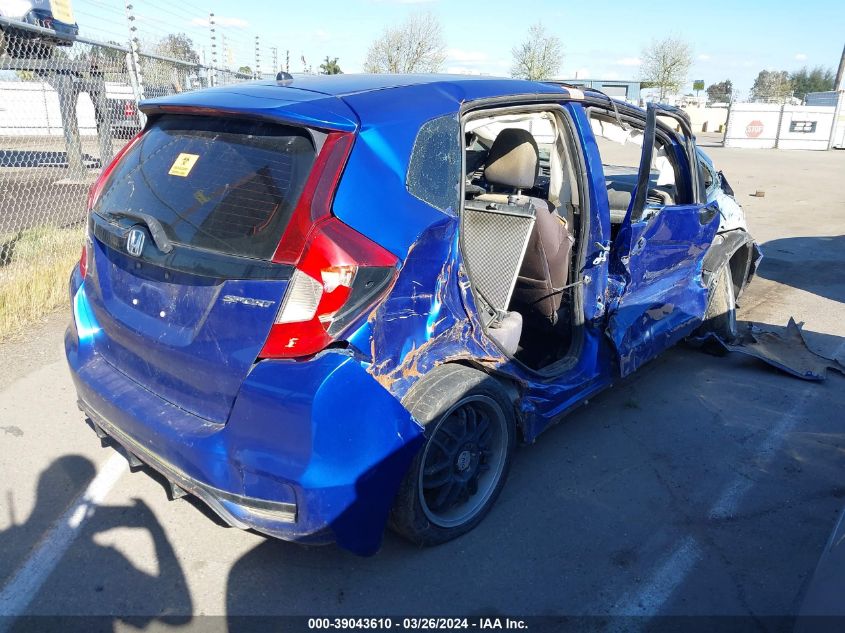 2018 Honda Fit Sport VIN: 3HGGK5G65JM718319 Lot: 39043610