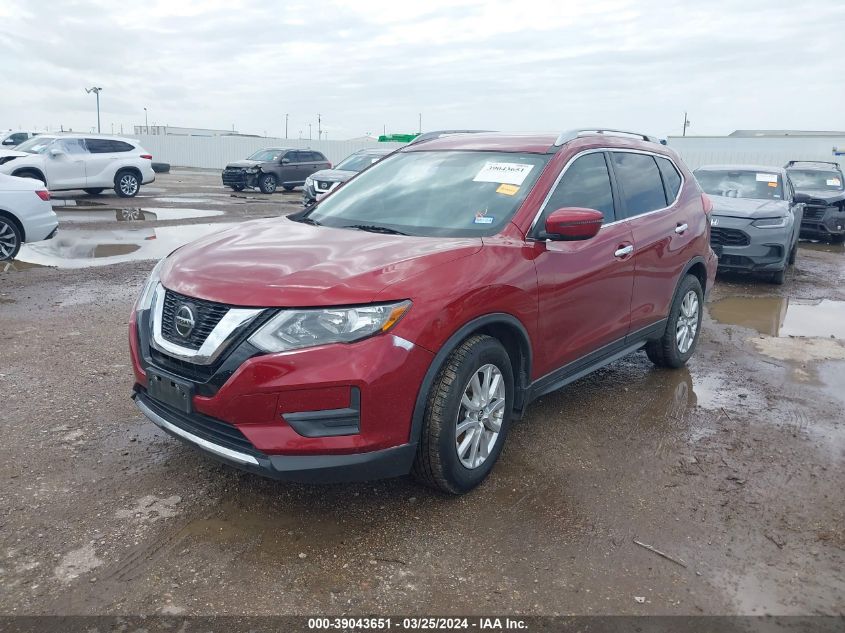 2018 Nissan Rogue Sv VIN: 5N1AT2MT5JC843053 Lot: 39043651