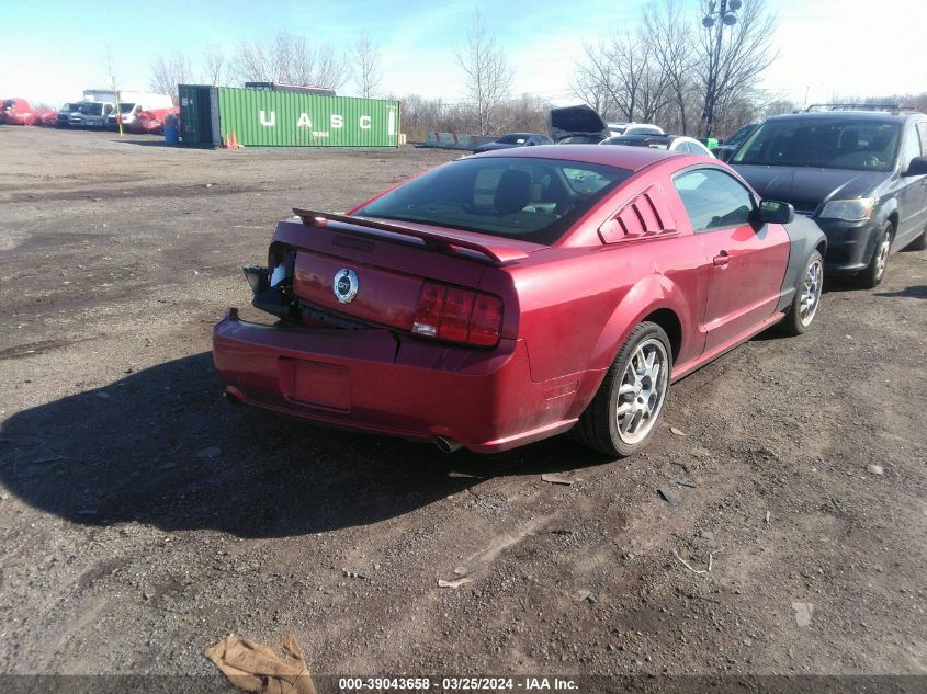 1ZVFT82H355105559 | 2005 FORD MUSTANG