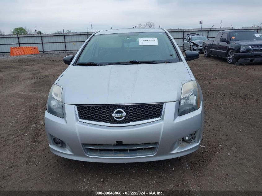 2012 Nissan Sentra 2.0 Sr VIN: 3N1AB6AP2CL713621 Lot: 39043868