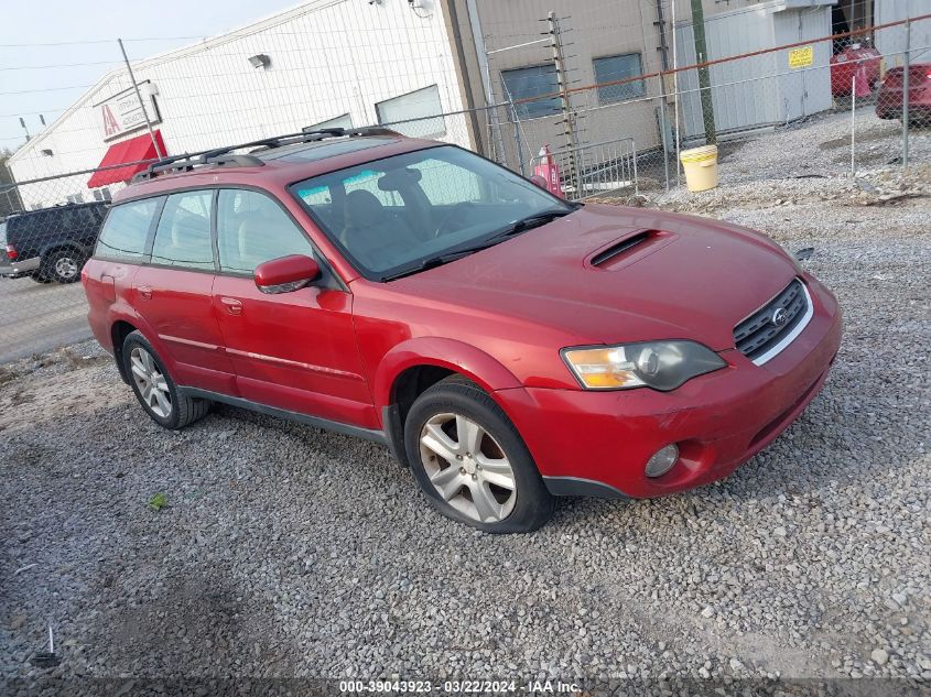 4S4BP67C454356129 | 2005 SUBARU OUTBACK