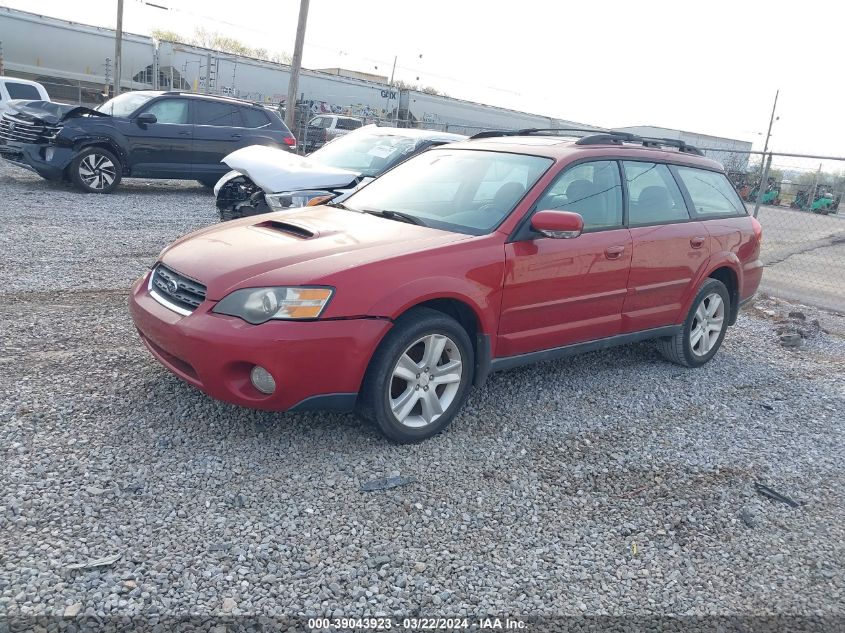 4S4BP67C454356129 | 2005 SUBARU OUTBACK