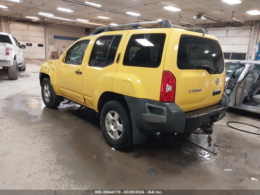2007 Nissan Xterra S VIN: 5N1AN08W17C530996 Lot: 39044170