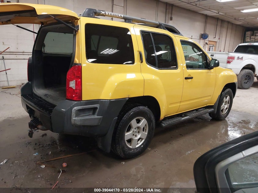 2007 Nissan Xterra S VIN: 5N1AN08W17C530996 Lot: 39044170
