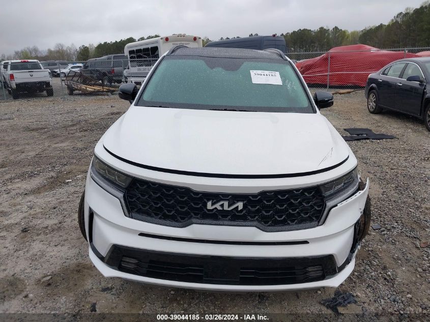 2023 Kia Sorento Sx VIN: 5XYRK4LFXPG201658 Lot: 39044185