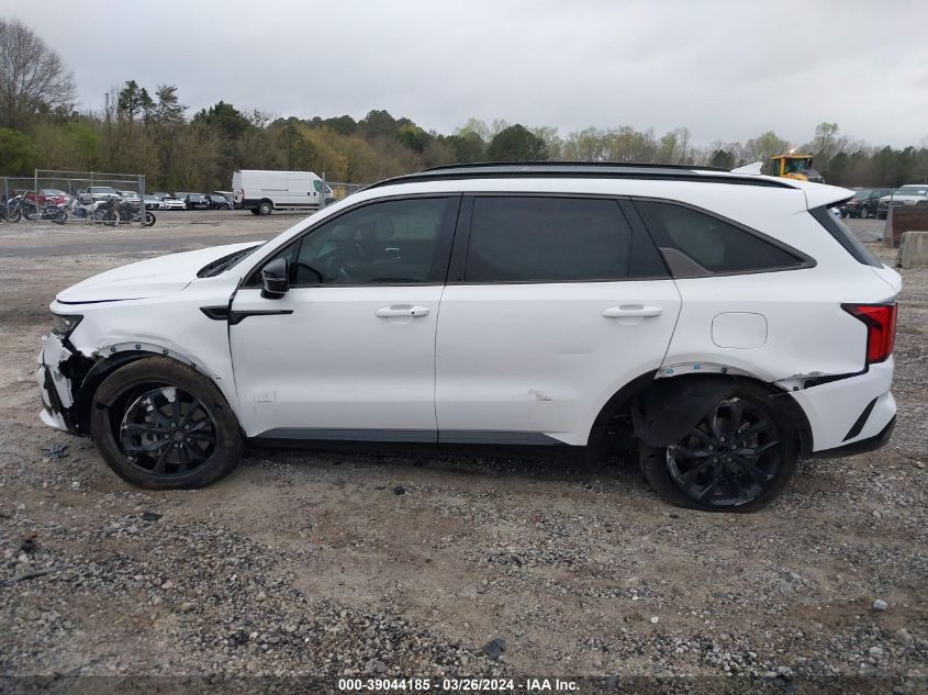 2023 Kia Sorento Sx VIN: 5XYRK4LFXPG201658 Lot: 39044185