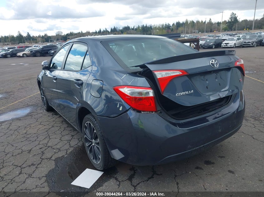 2015 TOYOTA COROLLA S PLUS - 2T1BURHE2FC387537