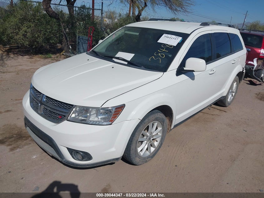 VIN 3C4PDCBB0JT384806 2018 DODGE JOURNEY SXT
