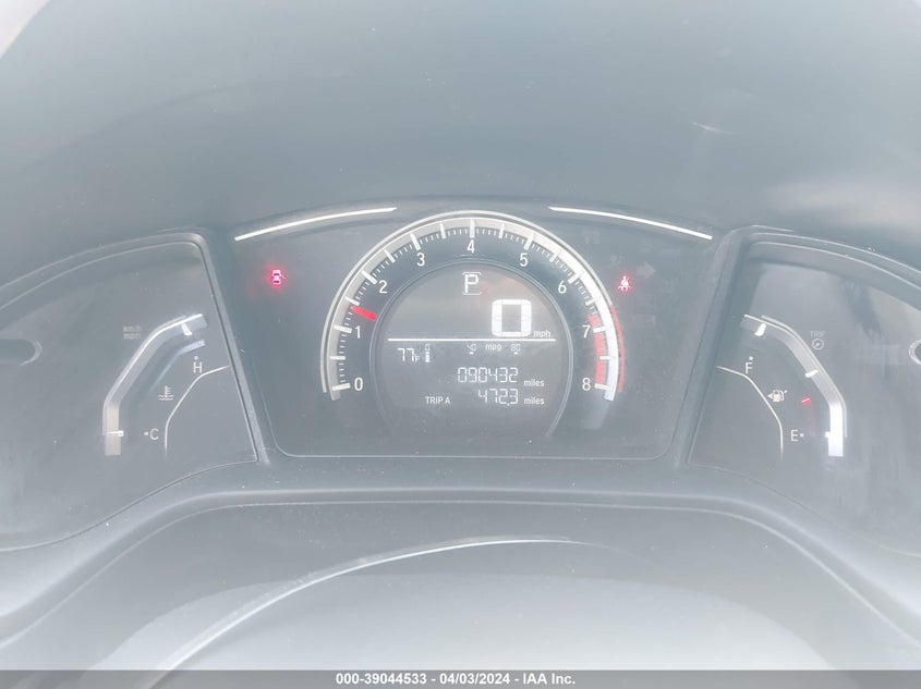VIN 19XFC2F52HE049414 2017 HONDA CIVIC LX