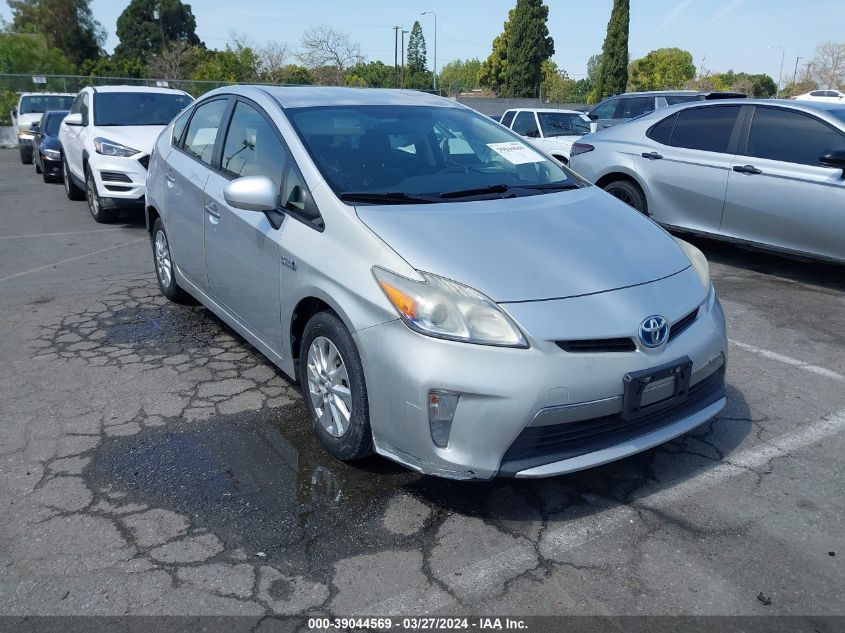 2014 Toyota Prius Plug-In VIN: JTDKN3DP6E3052645 Lot: 39044569