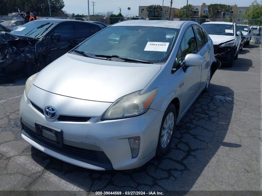 JTDKN3DP6E3052645 2014 Toyota Prius Plug-In