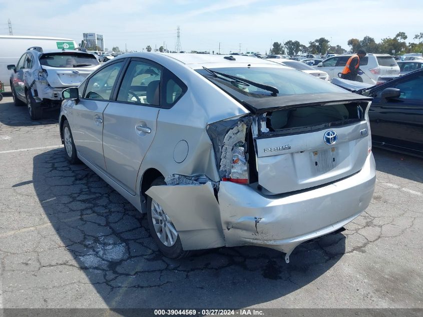 2014 Toyota Prius Plug-In VIN: JTDKN3DP6E3052645 Lot: 39044569