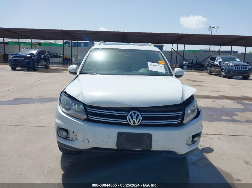 2014 Volkswagen Tiguan Sel VIN: WVGAV3AXXEW561728 Lot: 40739668