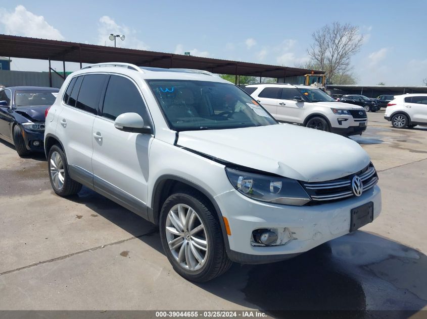 2014 Volkswagen Tiguan Sel VIN: WVGAV3AXXEW561728 Lot: 40739668