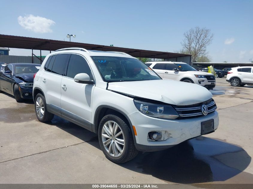 2014 Volkswagen Tiguan Sel VIN: WVGAV3AXXEW561728 Lot: 40739668