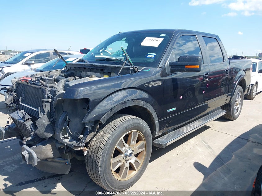 2014 Ford F-150 Lariat VIN: 1FTFW1CT1EKF22135 Lot: 39044703