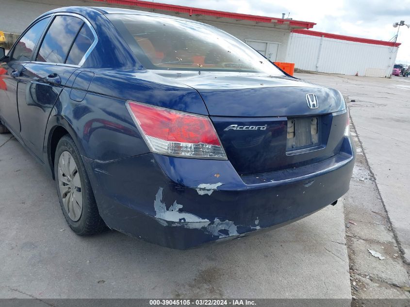 2010 Honda Accord Lx VIN: 1HGCP2F37AA085762 Lot: 40649544