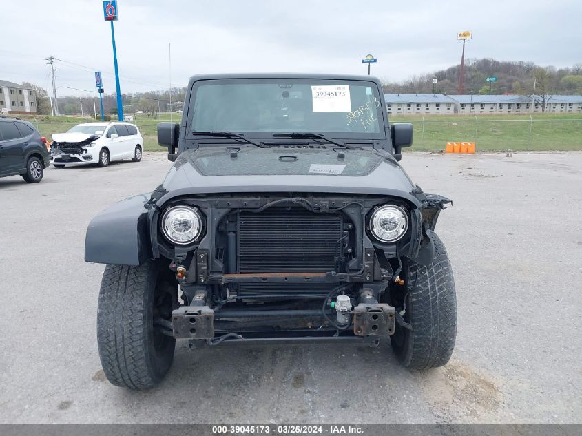 2018 Jeep Wrangler Jk Unlimited Sahara 4X4 VIN: 1C4BJWEG6JL841884 Lot: 39045173