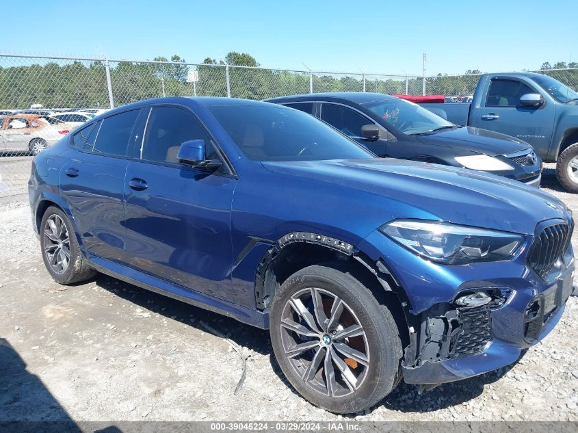 VIN 5UXCY6C00M9F14292 2021 BMW X6, Xdrive40I no.13