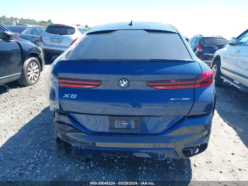 VIN 5UXCY6C00M9F14292 2021 BMW X6, Xdrive40I no.16