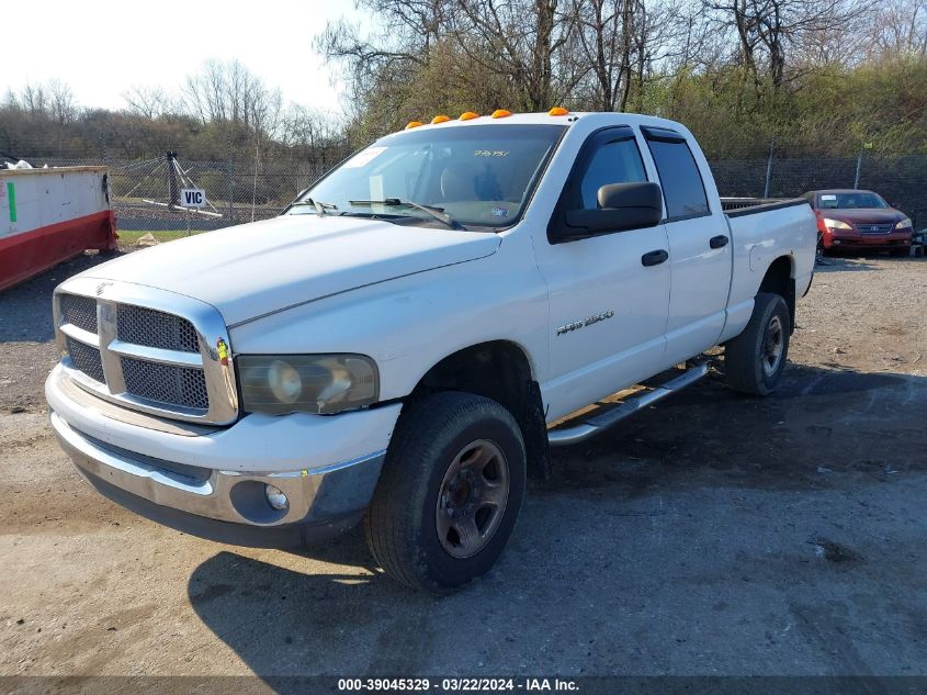 3D7KU28633G775951 | 2003 DODGE RAM 2500