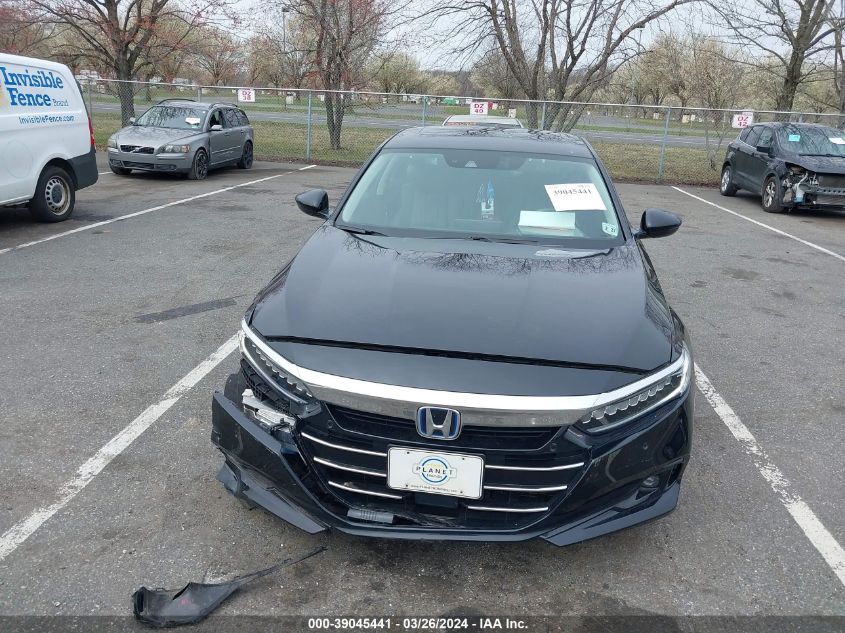 2022 Honda Accord Hybrid Touring VIN: 1HGCV3F99NA009045 Lot: 40248070