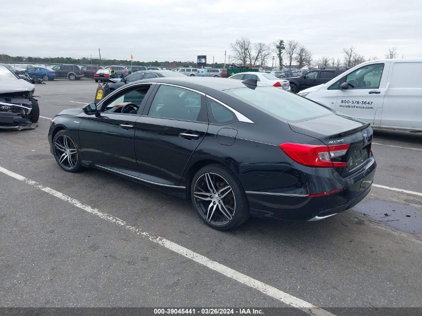 2022 Honda Accord Hybrid Touring VIN: 1HGCV3F99NA009045 Lot: 40248070