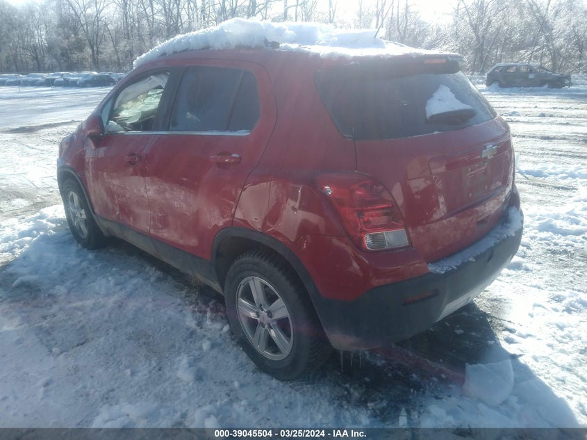 2016 CHEVROLET TRAX LT - KL7CJPSB9GB728736