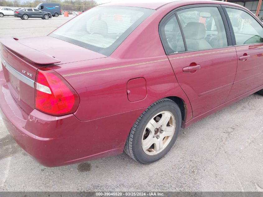 2005 Chevrolet Malibu Lt VIN: 1G1ZU54815F187643 Lot: 39045520