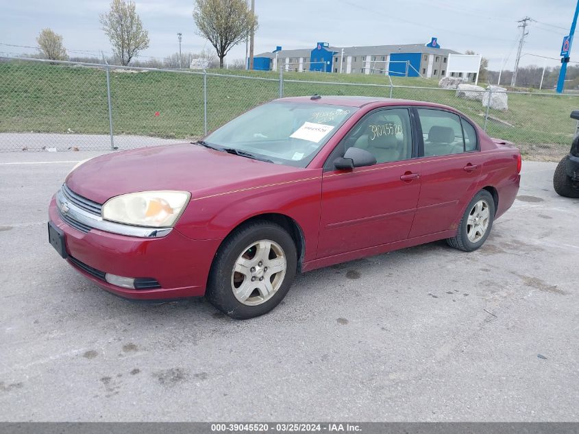 2005 Chevrolet Malibu Lt VIN: 1G1ZU54815F187643 Lot: 39045520