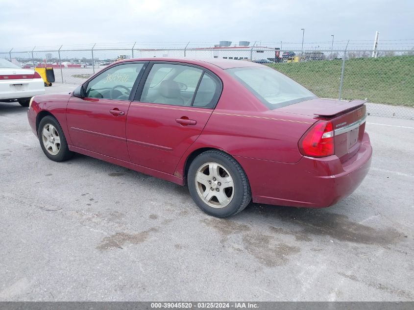 2005 Chevrolet Malibu Lt VIN: 1G1ZU54815F187643 Lot: 39045520