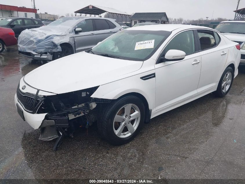 2015 Kia Optima Lx VIN: KNAGM4A75F5640817 Lot: 39045543