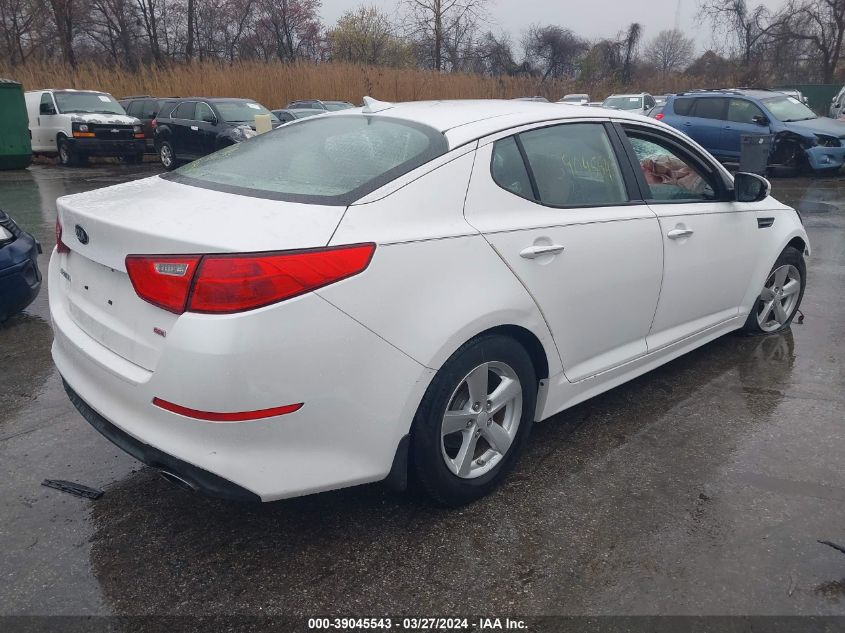 2015 Kia Optima Lx VIN: KNAGM4A75F5640817 Lot: 39045543