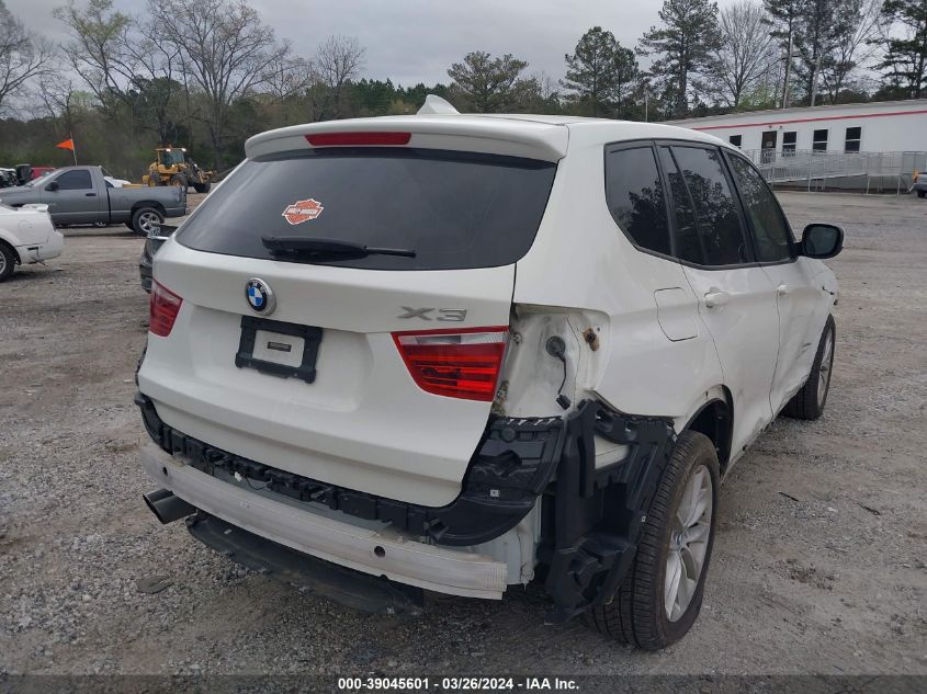 2014 BMW X3 xDrive28I VIN: 5UXWX9C5XE0D22543 Lot: 39045601