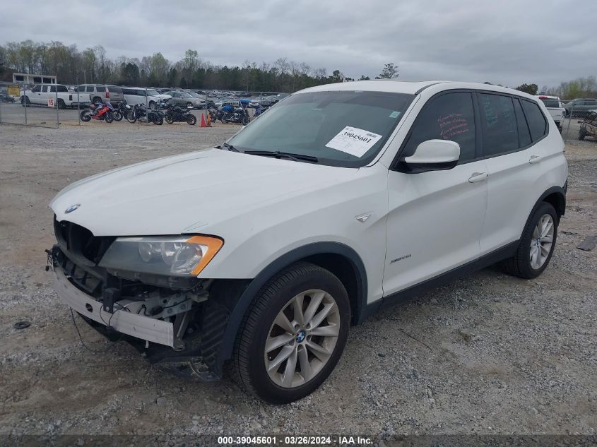 2014 BMW X3 xDrive28I VIN: 5UXWX9C5XE0D22543 Lot: 39045601