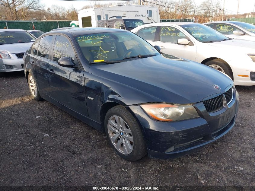 2006 BMW 325I VIN: WBAVB13556PT24801 Lot: 39045670