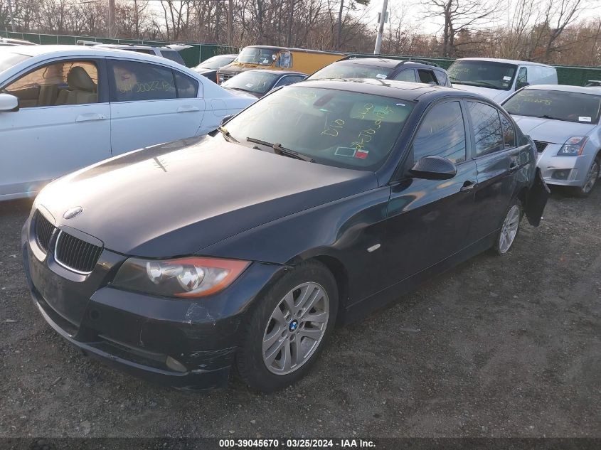 2006 BMW 325I VIN: WBAVB13556PT24801 Lot: 39045670