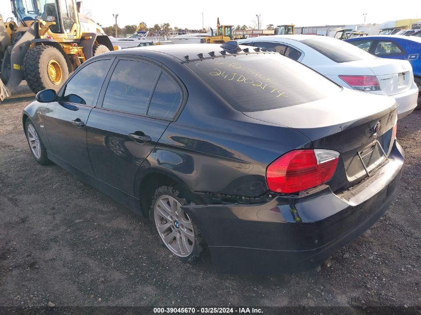 2006 BMW 325I VIN: WBAVB13556PT24801 Lot: 39045670